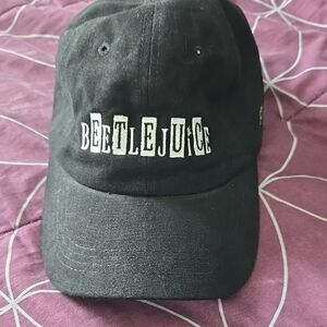 Beetlejuice Black Cap